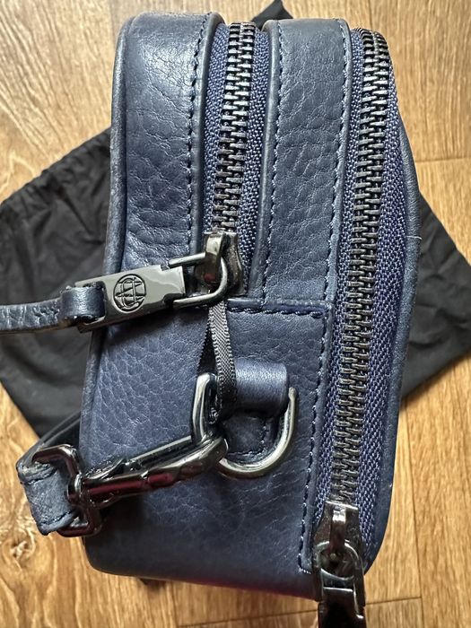 Шкіряна барсетка (сумка) Massimo Dutti