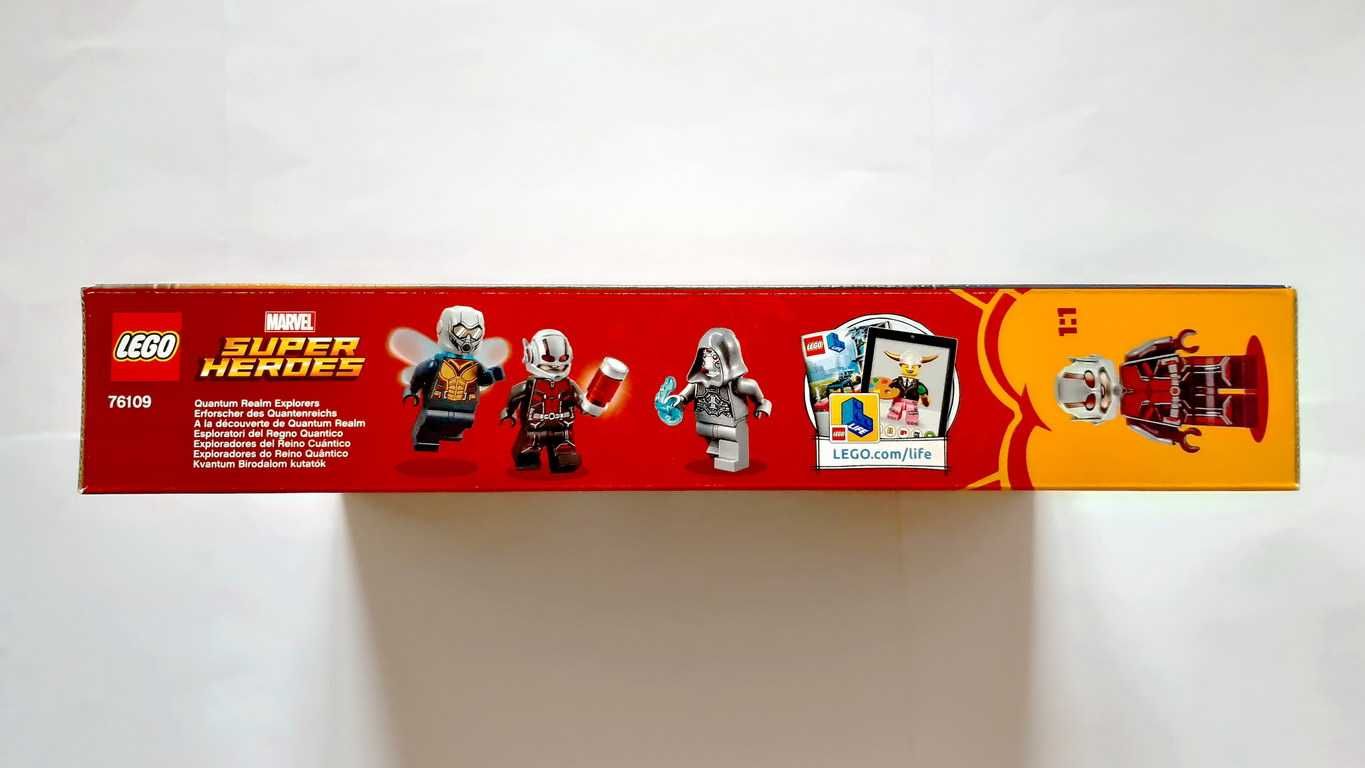 LEGO Super Heroes Marvel 76109 Quantum Realm Explorers selado