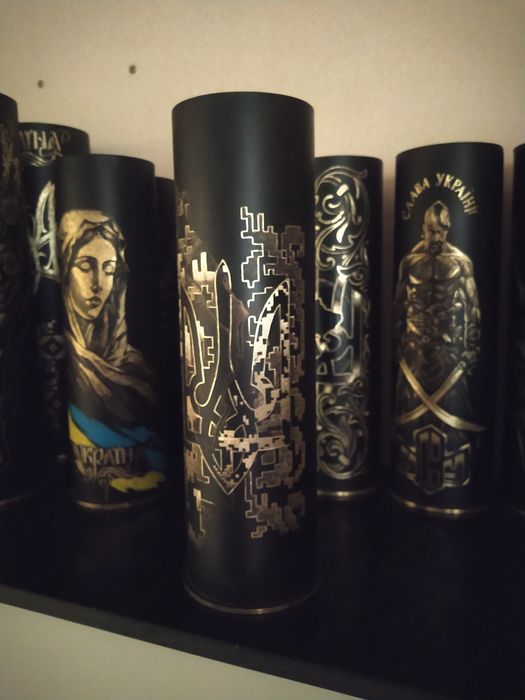 Гільза сувенір Ексклюзивна 105 латунь на подарунок аукціон чи колекції