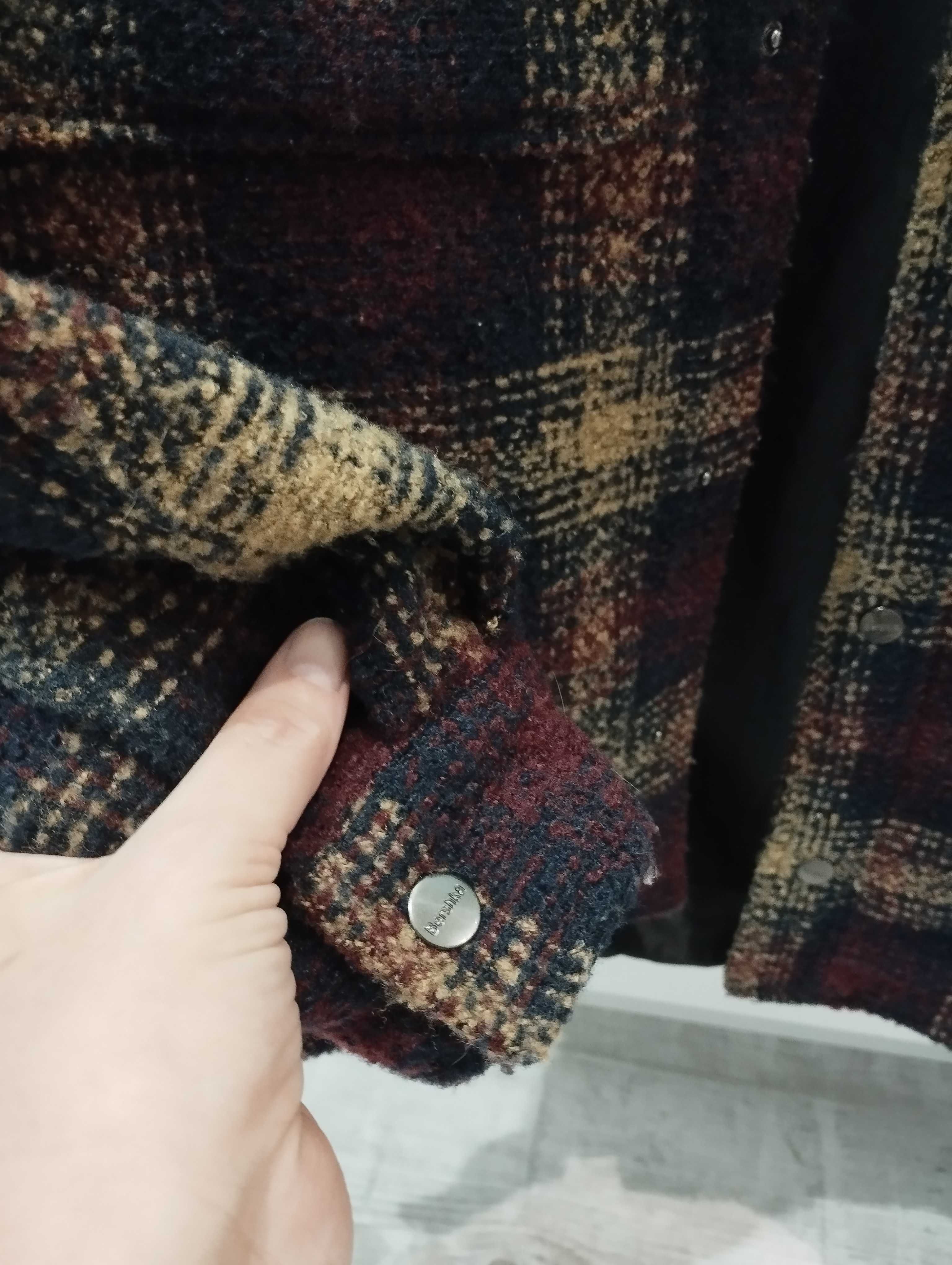 Bershka пальто рубашка