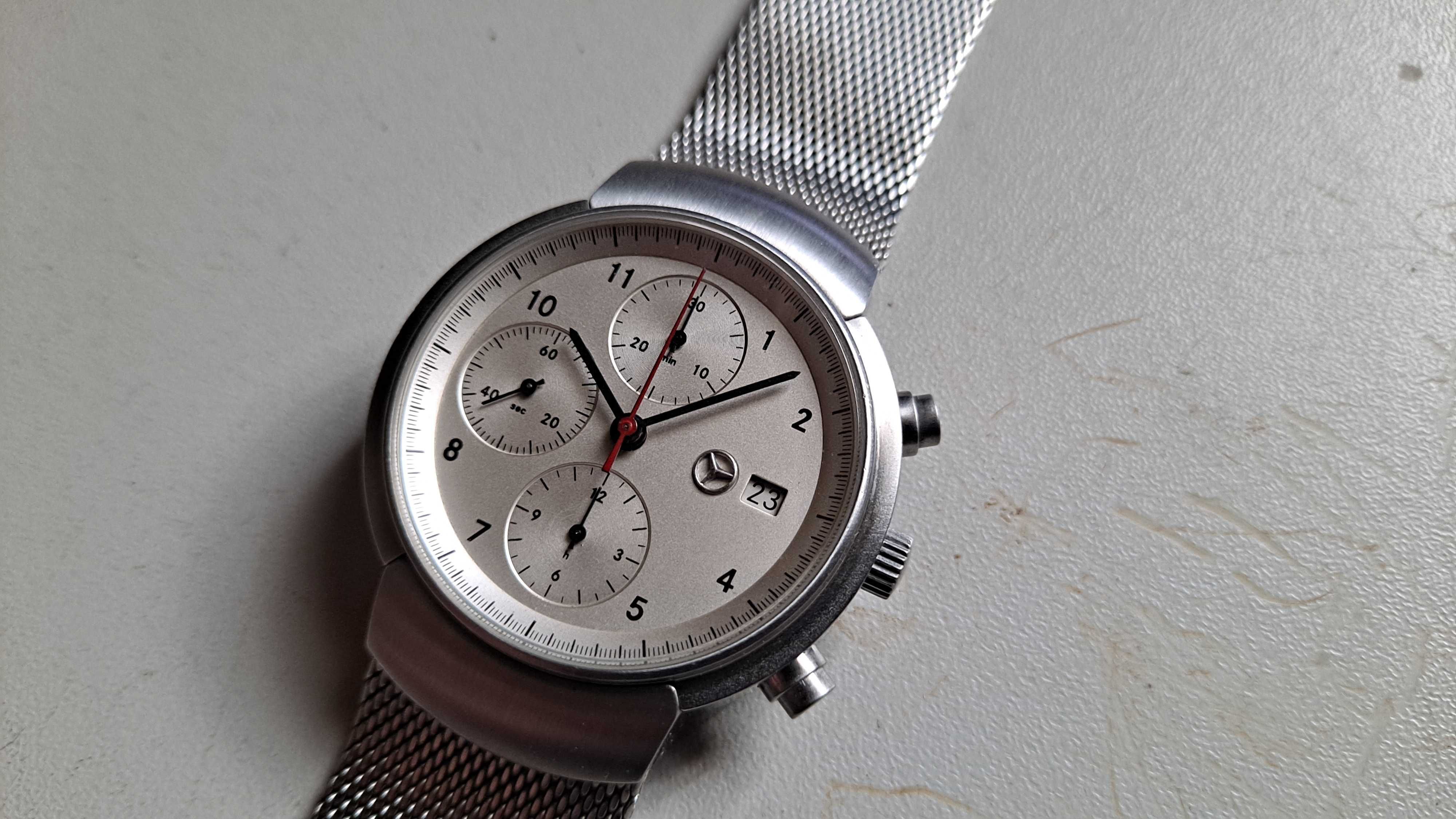 mercedes - automat - chronograf - ETA 7750 - zegarek
