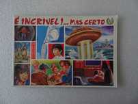 Caderneta de cromos vazia - É Incrível!.. Mas Certo
