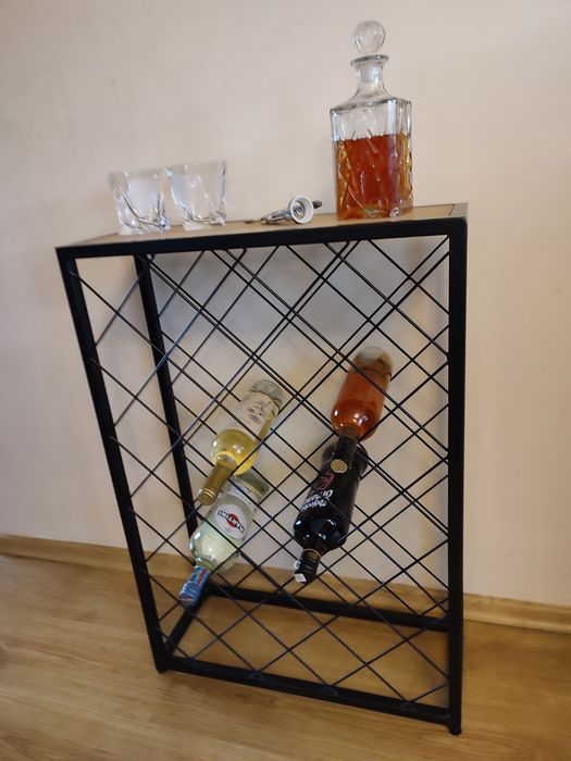 Szafka regał na wino loft