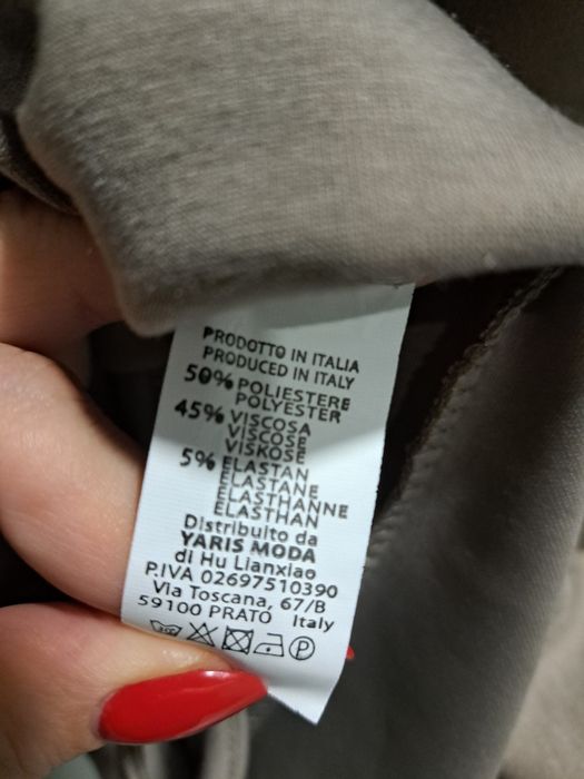 Elegancki włoski zestaw dresowy