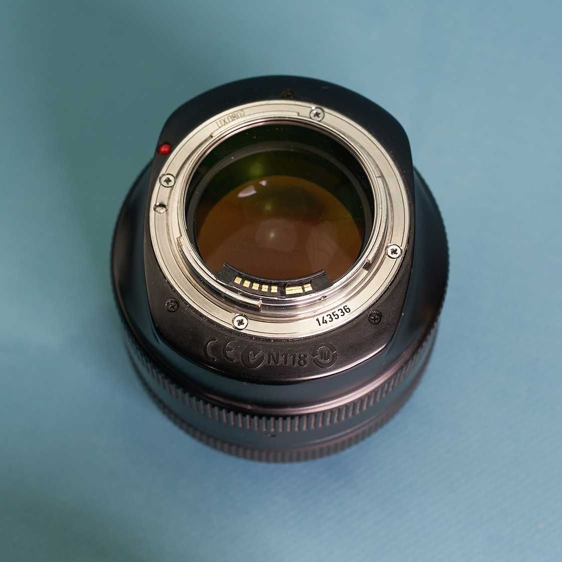 Obiektyw Canon 85mm 1,2 L w II. Mega szkło