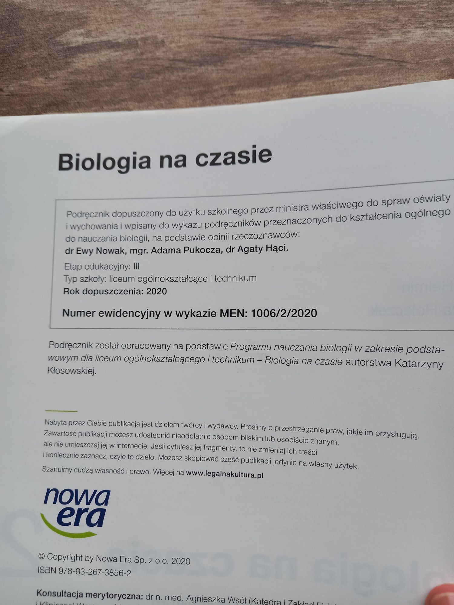 Biologia na czasie 2