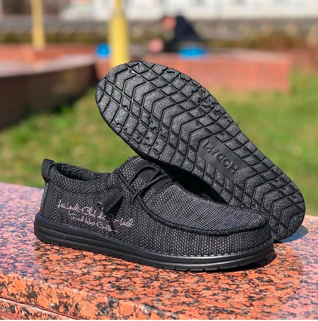 Чоловічі топсайдери HODAki Captain Tight Surf black