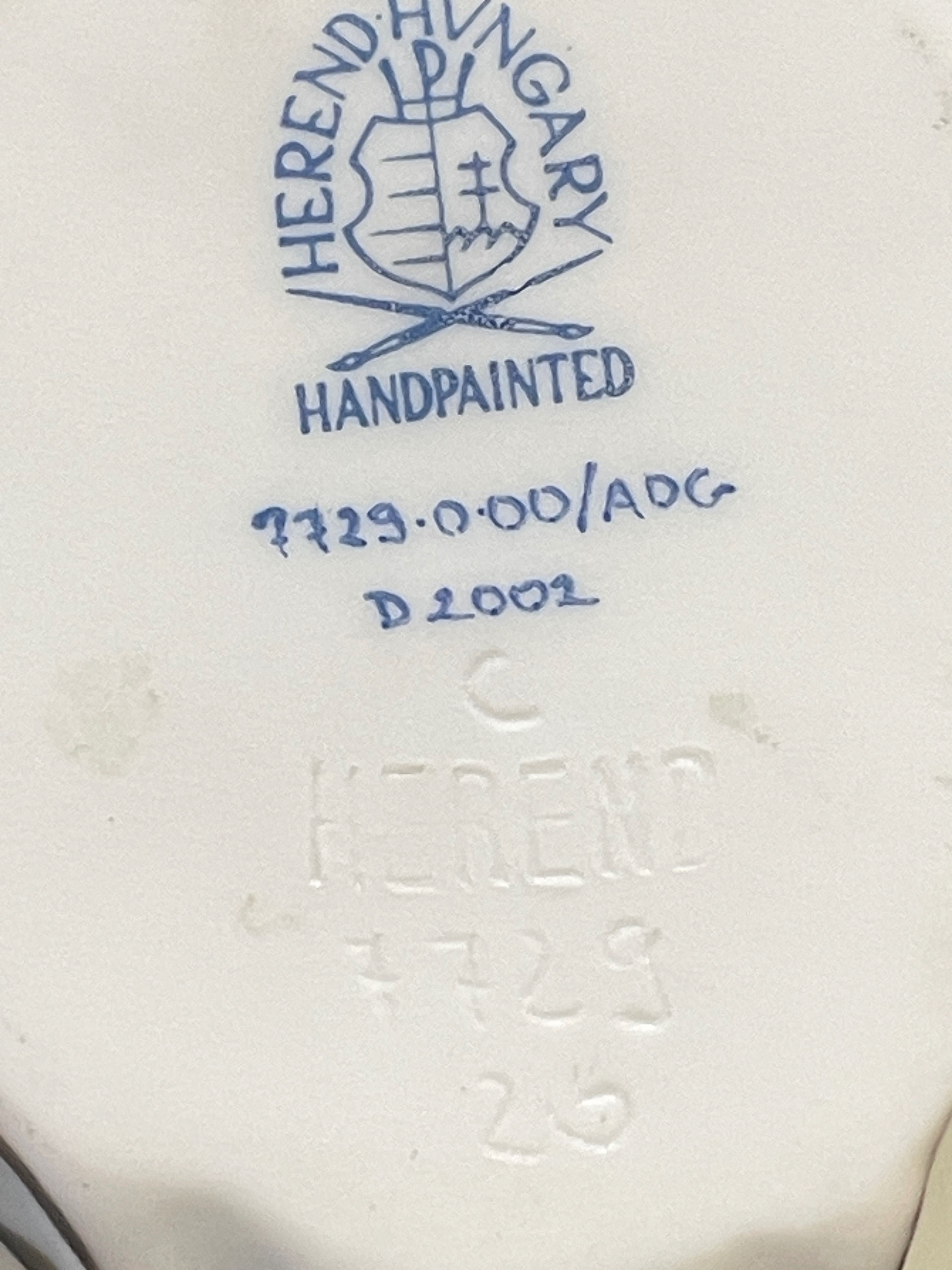 Порцелянова ікорниця Herend