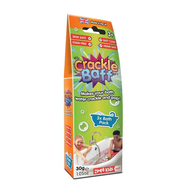 Magiczny Strzelający proszek do wody Crackle Baff Colours, Zimpli Kids