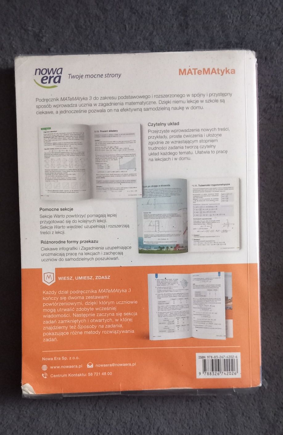 Matematyka 3 Zakres podstawowy i rozszerzony
