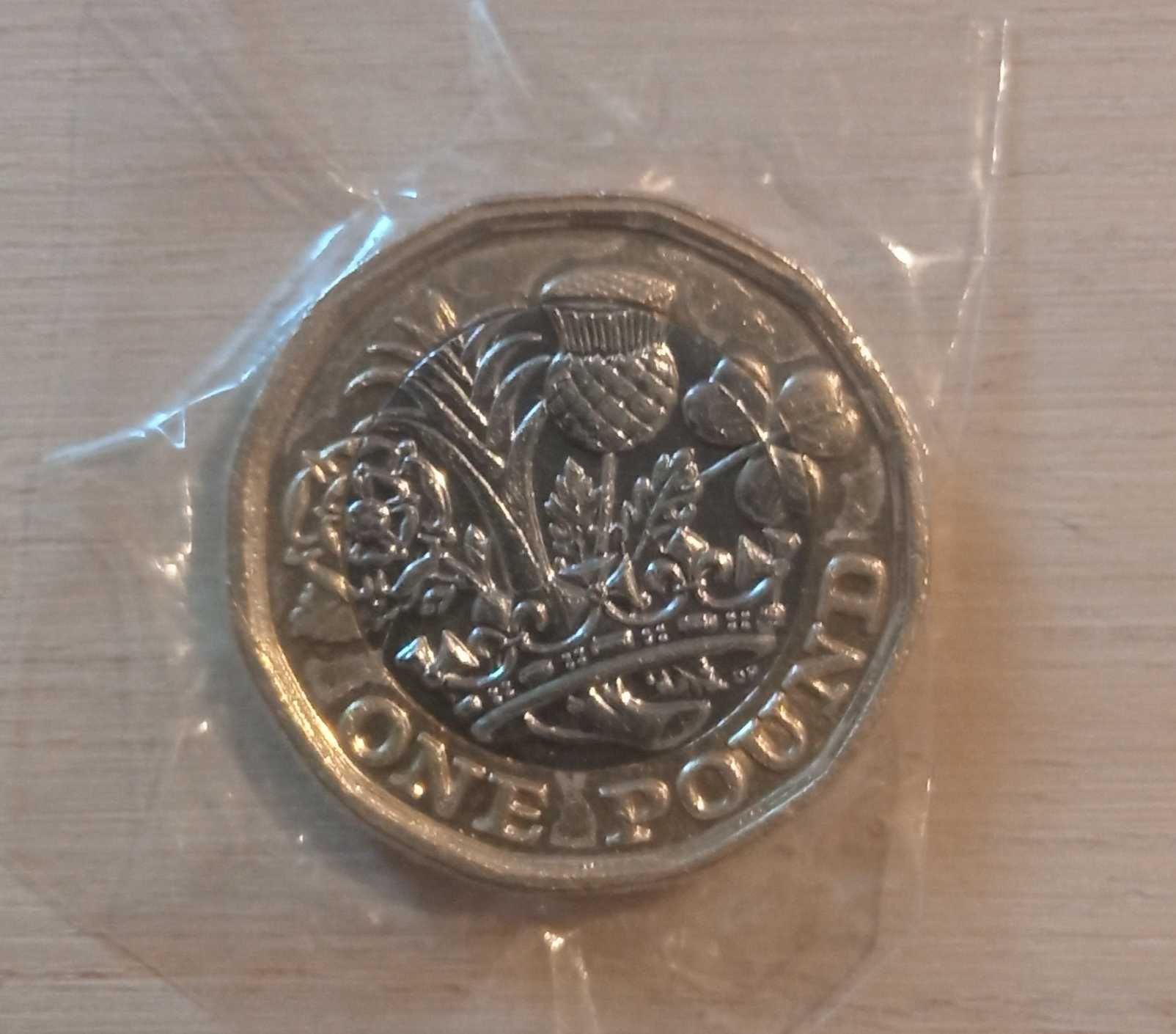 1 Libra 2017 Reino Unido