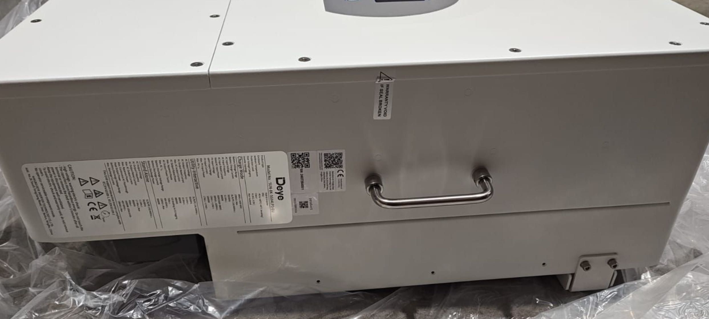 DEYE LV 1szt 3fazy inwerter hybrydowy SUN8K-SG05LP3EU - 7699 zł