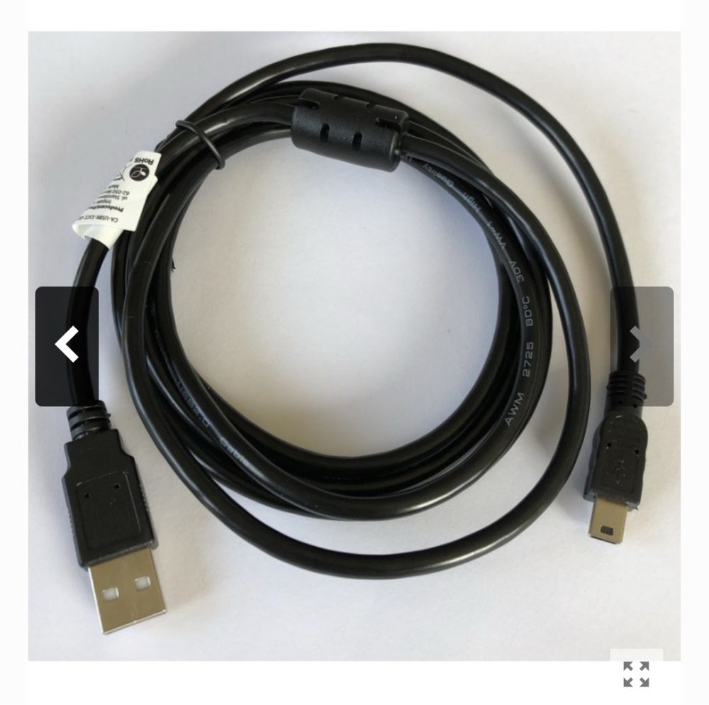 Kabel miniUsb pad PS3 1,8M LANBERG.