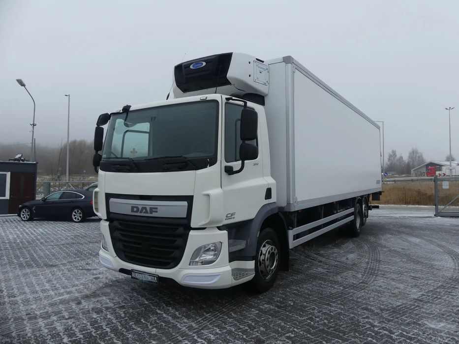 DAF CF 370 / 6x2 / CHŁODNIA 9.40 + WINDA / EURO 6 / CARRIER SUPRA 850 /  Ładowność 13430 kg / 23 euro palety /