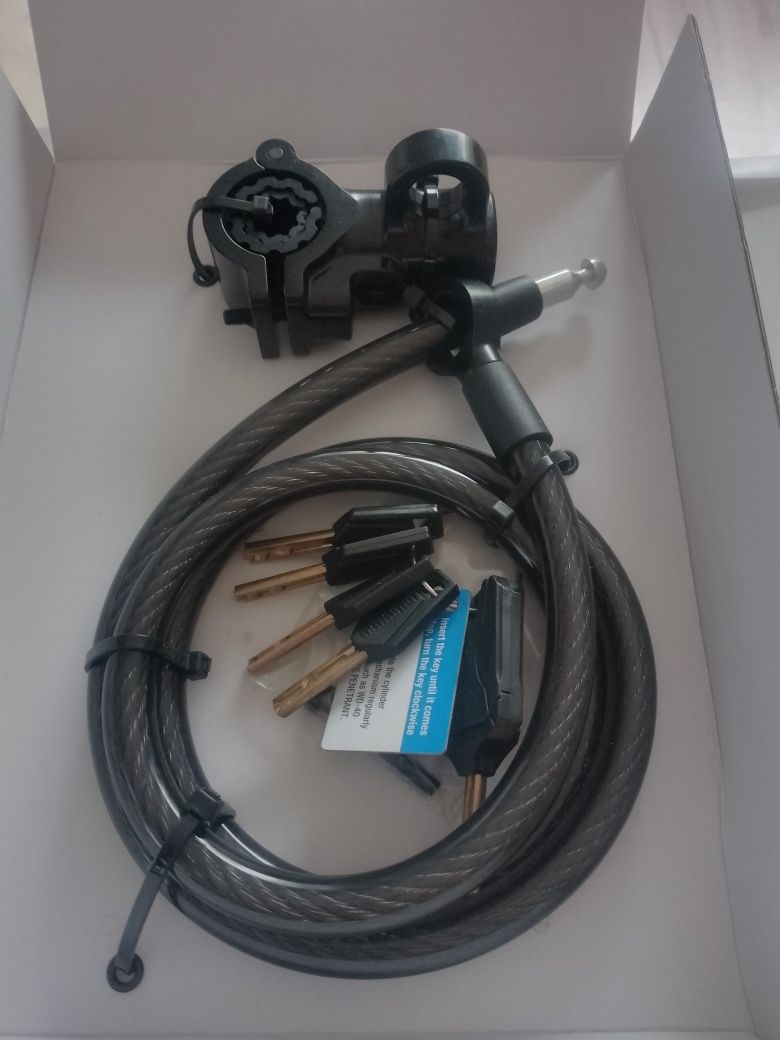 Zapięcie rowerowe ONGUARD łańcuch mocny 120cm Scooby Chain Lock NOWE
