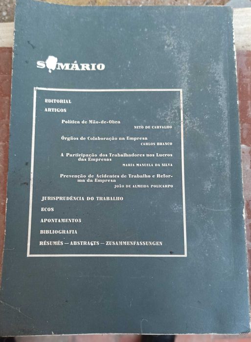 Os cadernos de Manuel Anselmo - Estudos Sociais e corporativos