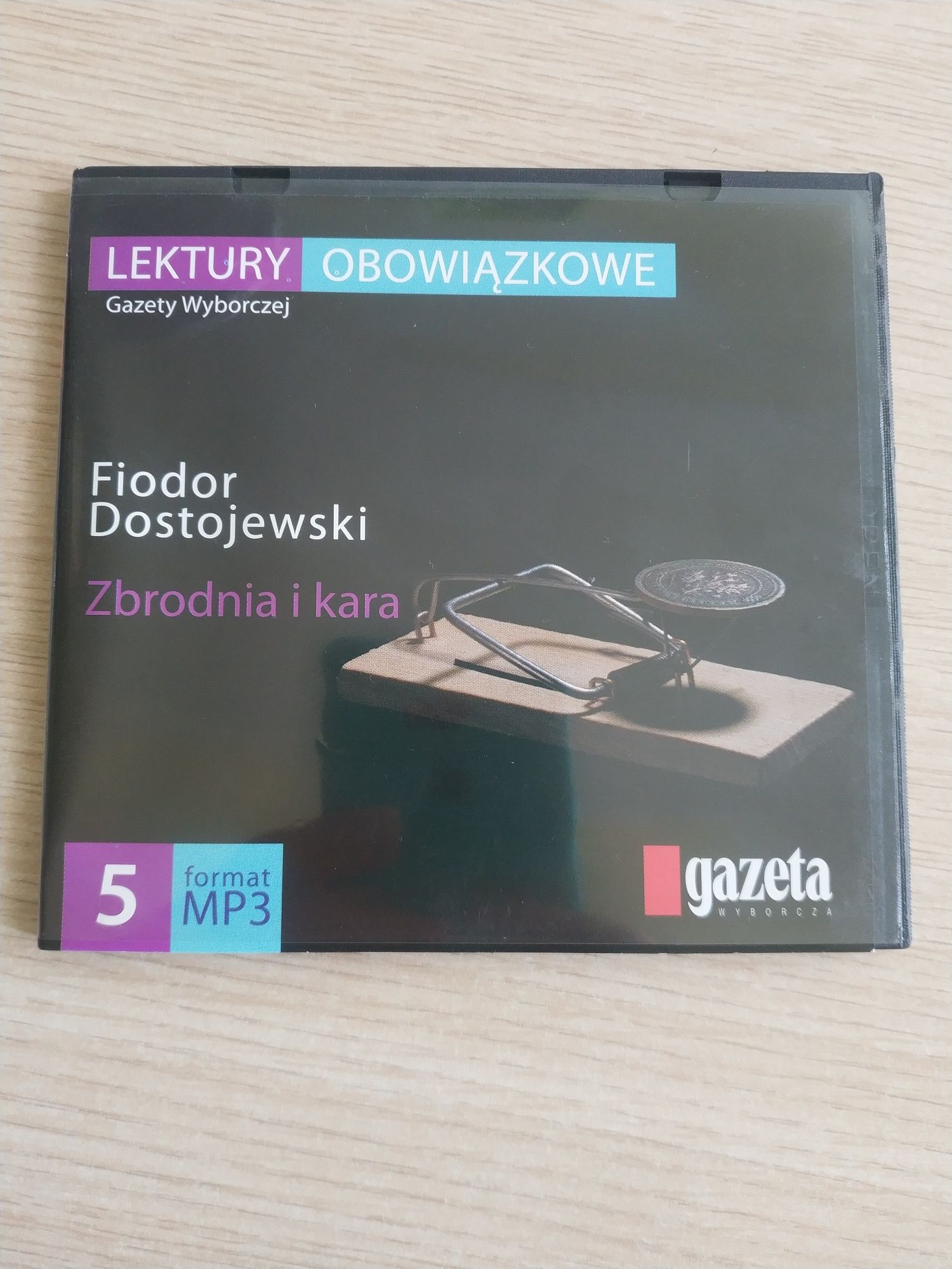 Audiobook Fiodor Dostojewski Zbrodnia i kara Lektury obowiązkowe