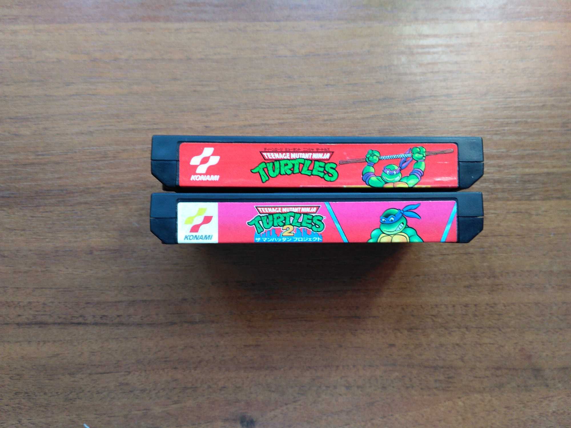 Картриджи Famicom (dendy, денди) TMNT черепахи