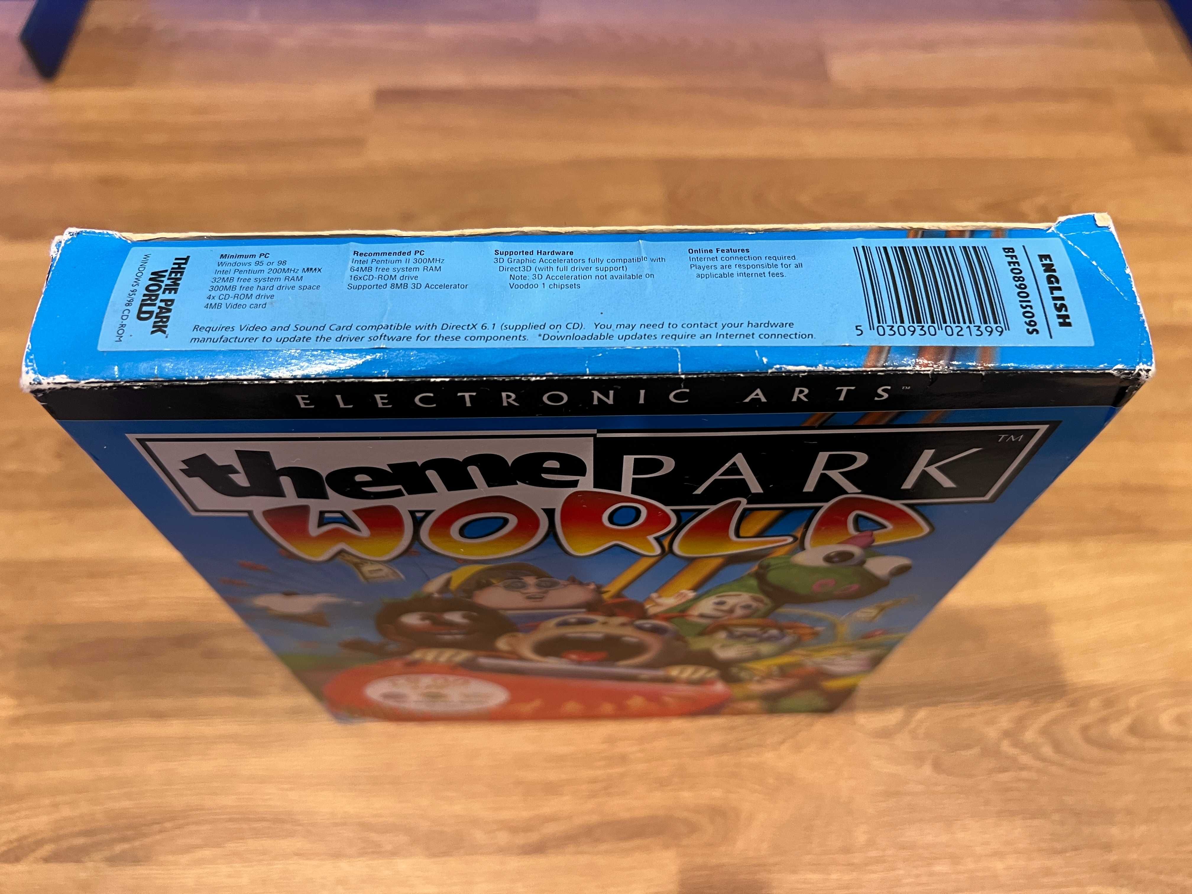 Theme Park World (PC EN 1999) BIG BOX kompletne premierowe wydanie