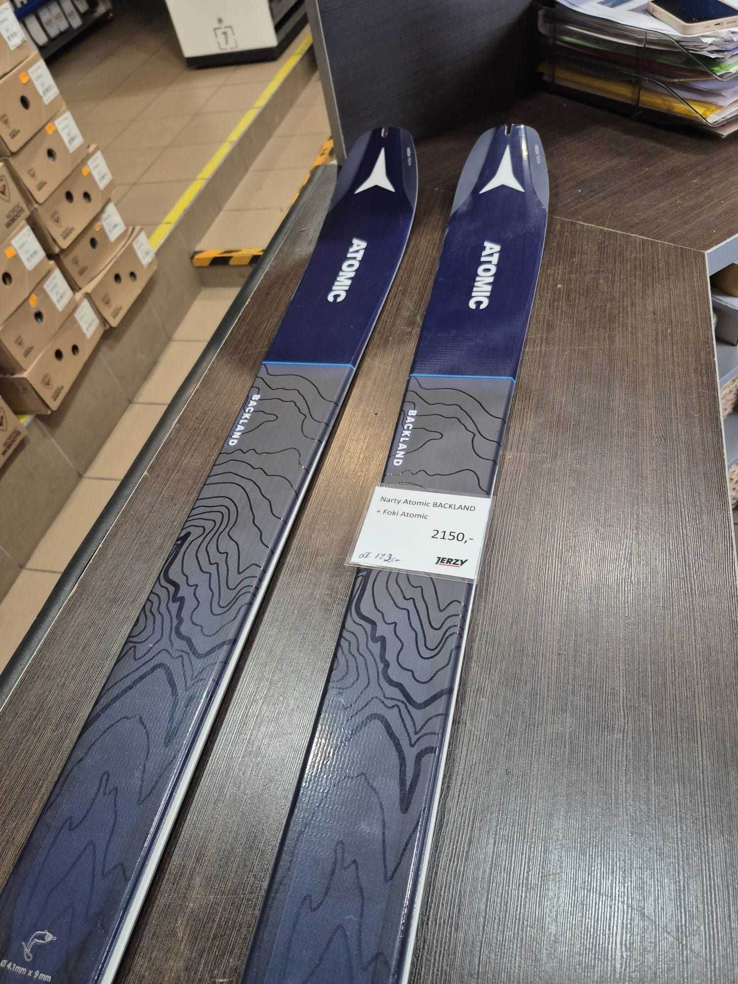 Narty skiturowe  Atomic Backland 85 172cm