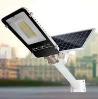 Lampa Solarna 150W Halogen Led Solar + Uchwyt + Pilot