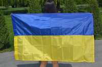 Прапор України на гурт від ВИРОБНИКА 60*90 та 90*140