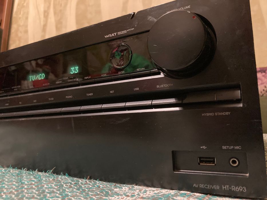 AV-ресивер Onkyo HT-R693 (HDMI, 7.1, WI-FI, Bluetooth, 4k)
