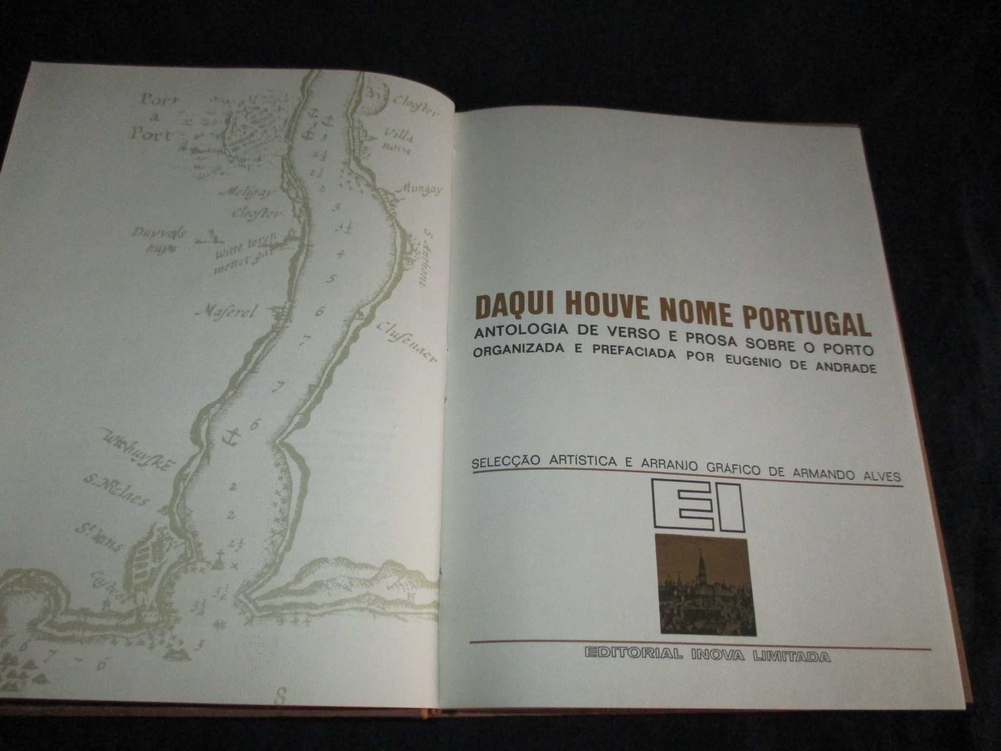 Livro Daqui Houve Nome Portugal Eugénio de Andrade 1968