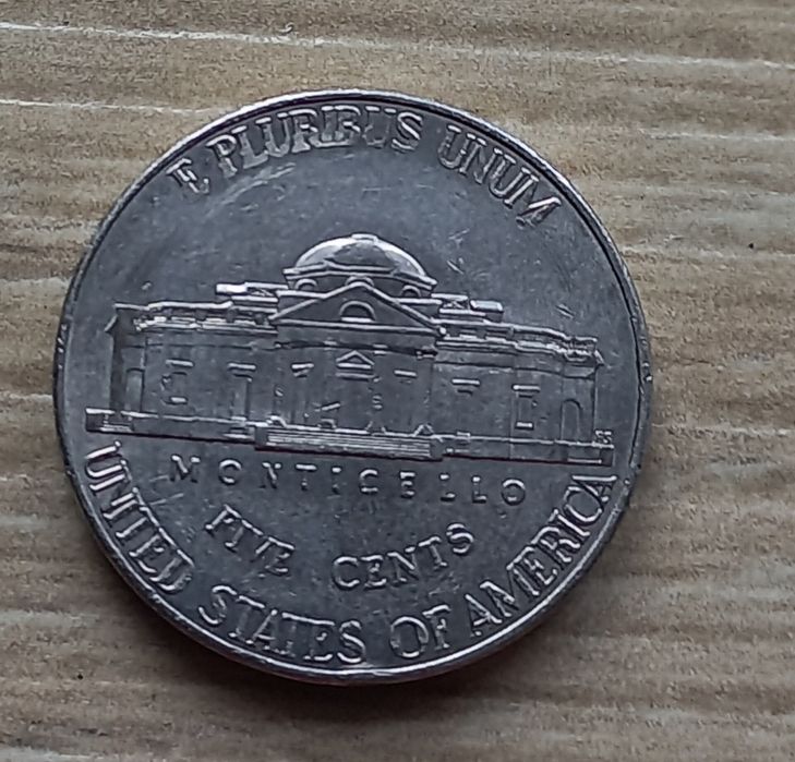 5 centów 2015 r. D USA