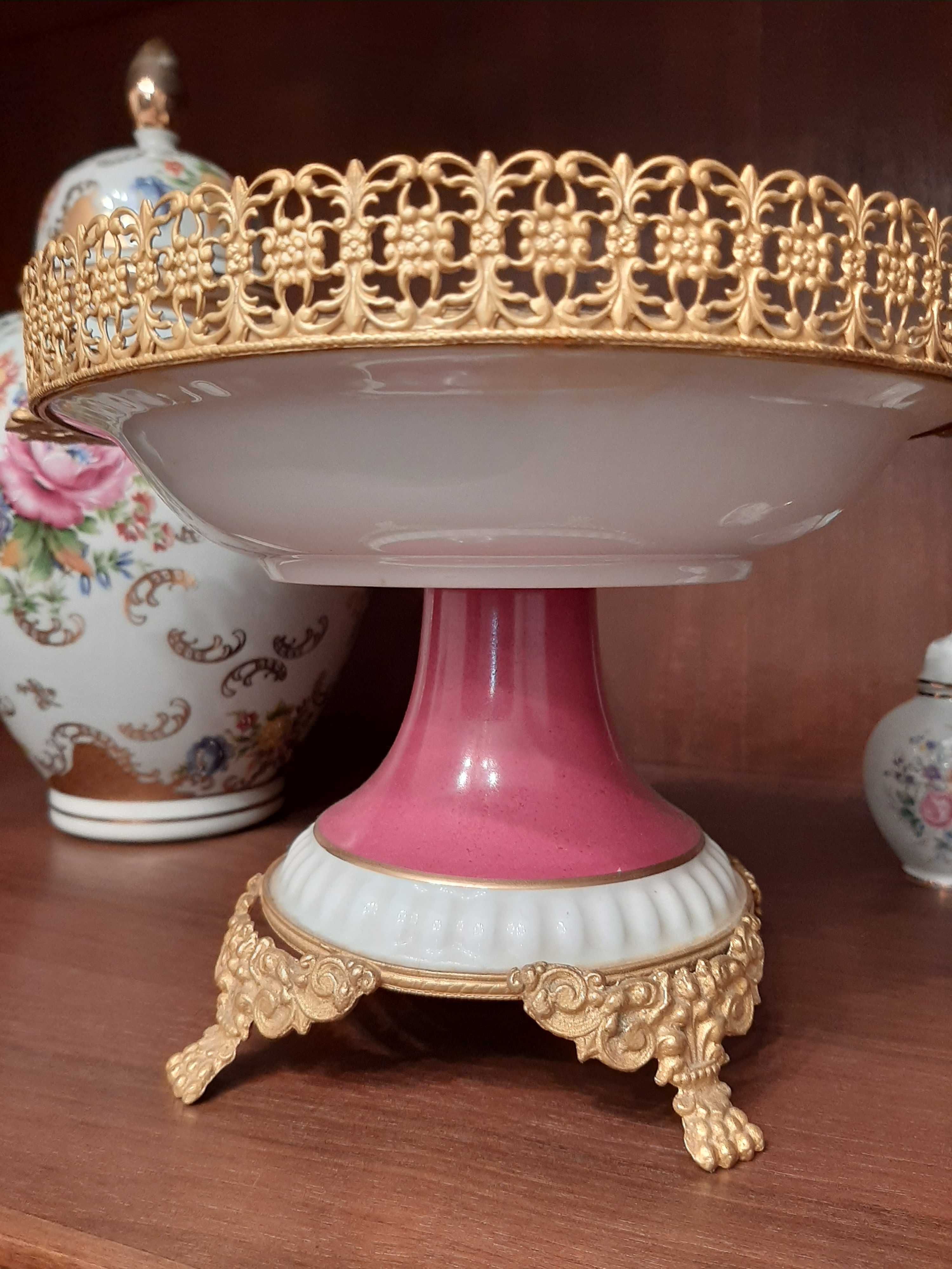 pecas decorativas porcelana limoges e italiana