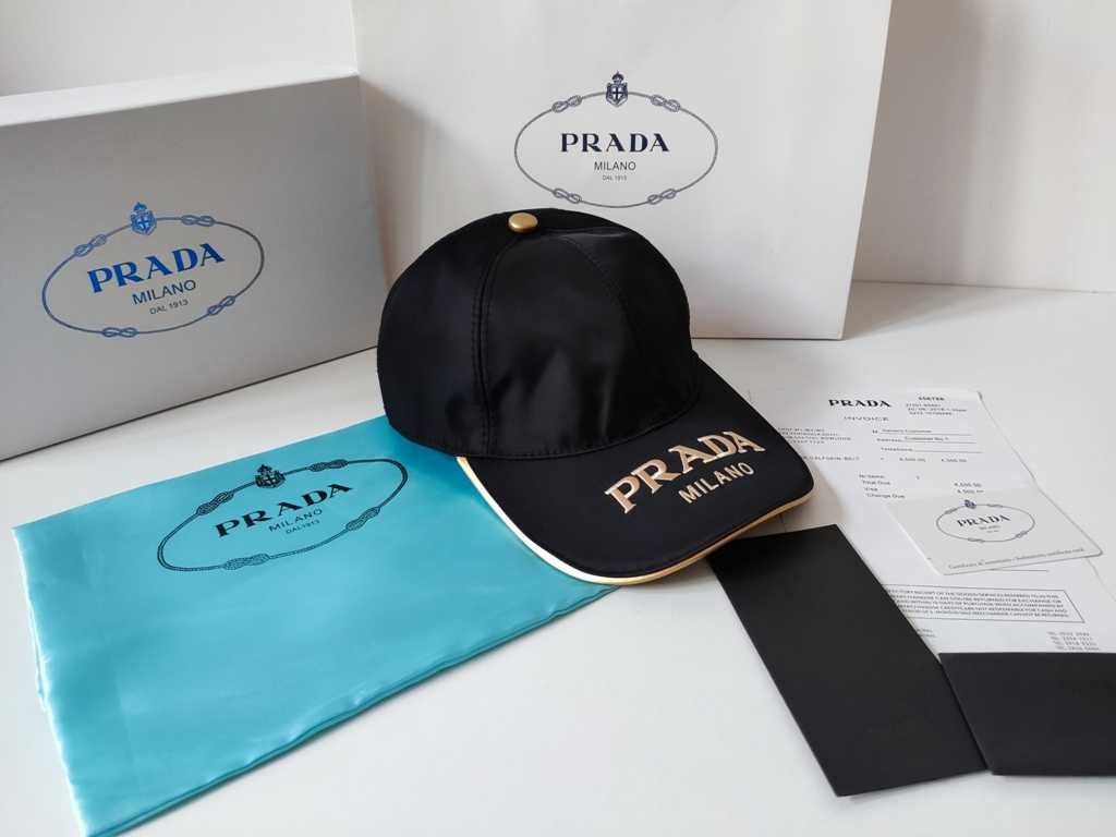 PRADA Męska czapka z daszkiem bejsbolówka, Włochy 5623-2