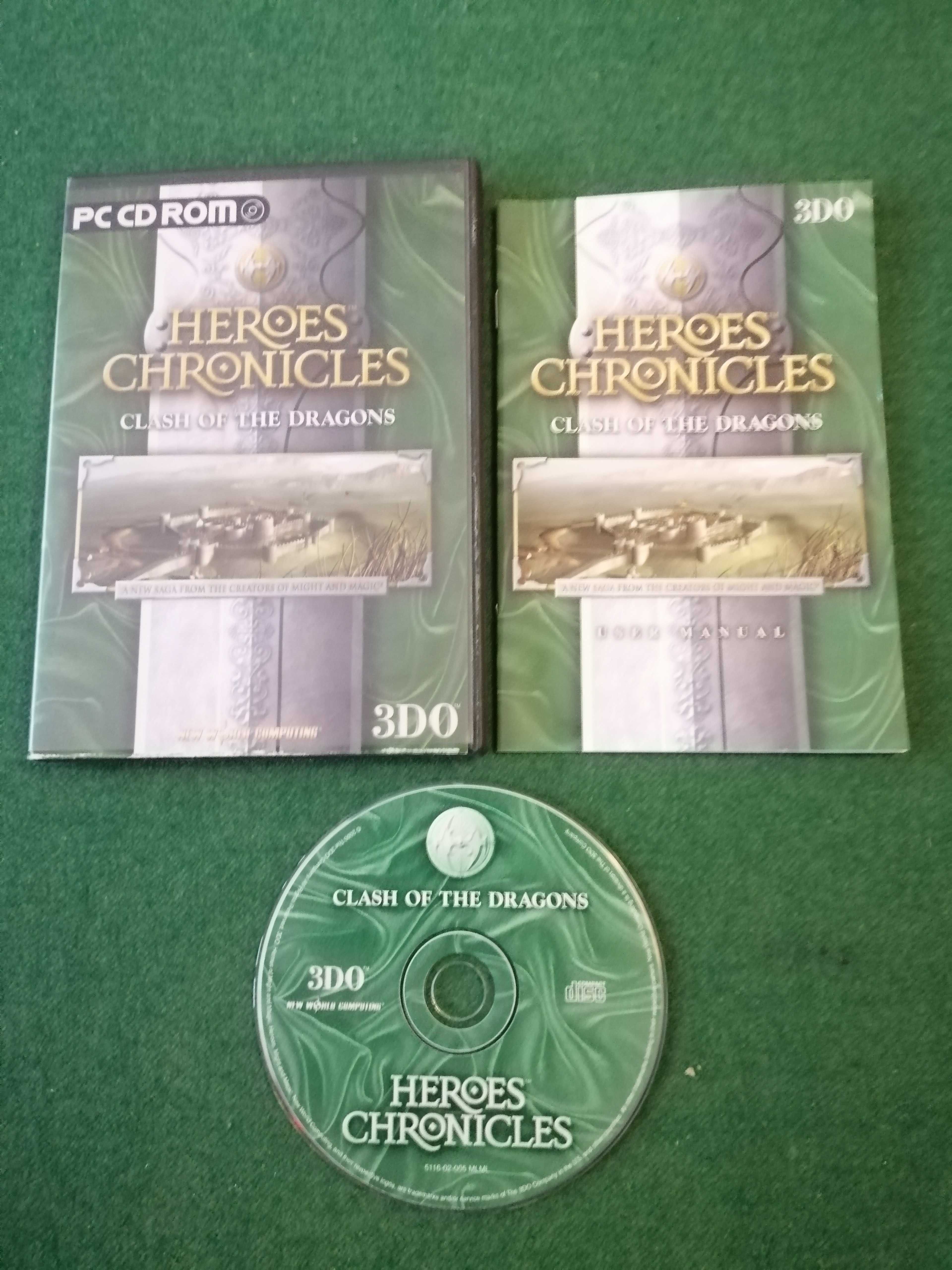 Gra PC - Heroes Chronicles - Clash of the Dragons (Rzadkość!)