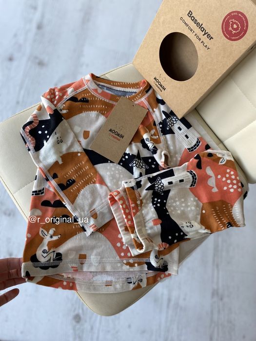 Вовняна термобілизна Reima Moomin Trivsam 3 кольори