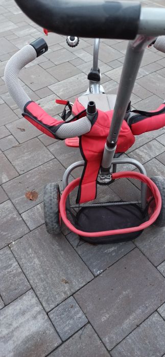 Rowerek dziecięcy  trzykołowy sterowany