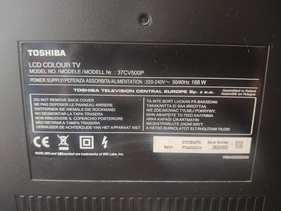 Telewizor Toshiba 37 cali