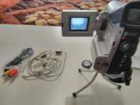 Máquina filmar com tudo completa