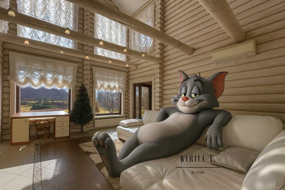 Аренда дома Новоселовка 6к 250м2 25 соток до Днепра 15 километров