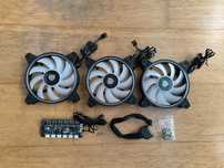 Kit 3 Ventoinhas ARGB 120mm Kolink