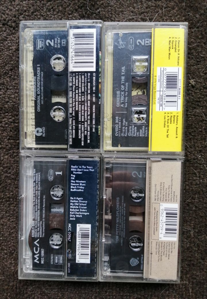 Cassetes gravadas originais top rock, Genesis