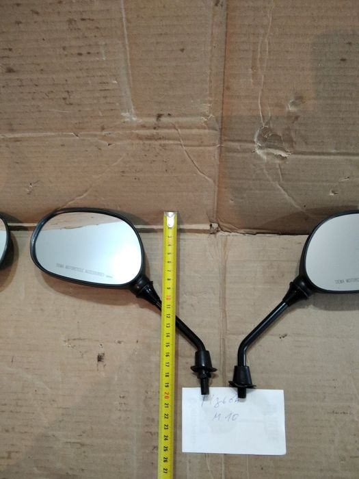 Зеркала дзеркала Ціна за пару220гр скутер мопед "Капля"різьба м8 і м10