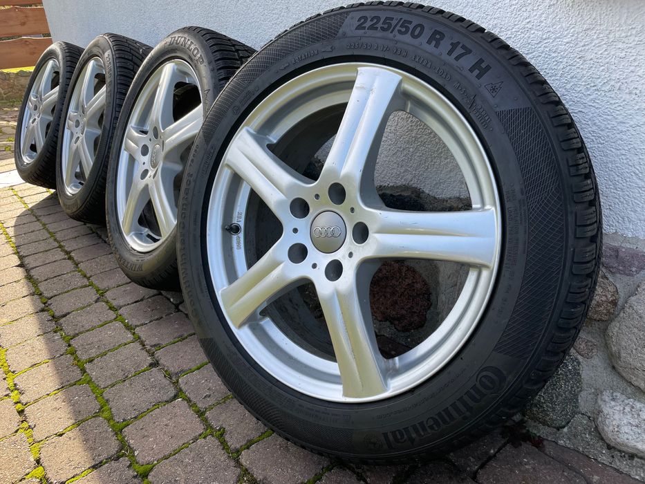 Koła Felgi Audi VW Seat Skoda Mercedes 5x112 zima 225/50/17