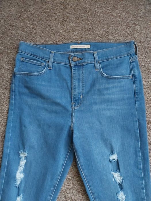 Фірмові оригінальні джинси Levi's 31W L30 (720 High Rise Super skinny)