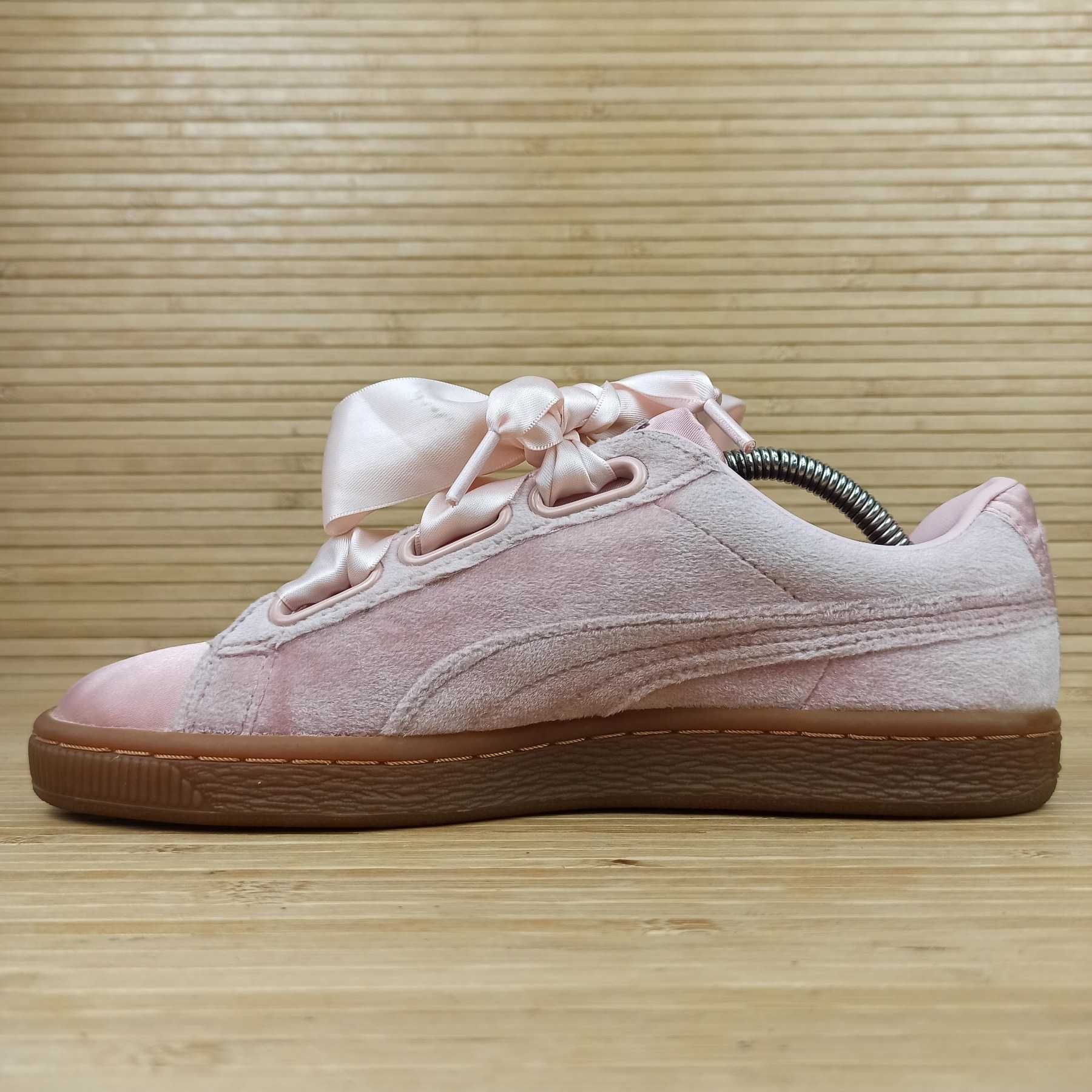 Рожеві кросівки Puma Basket Barbie Розмір 38 (24,5 см.)