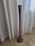 Wysoki szklany wazon 98cm.