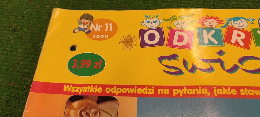 Czasopismo Odkryj Świat nr 11 2000 rok