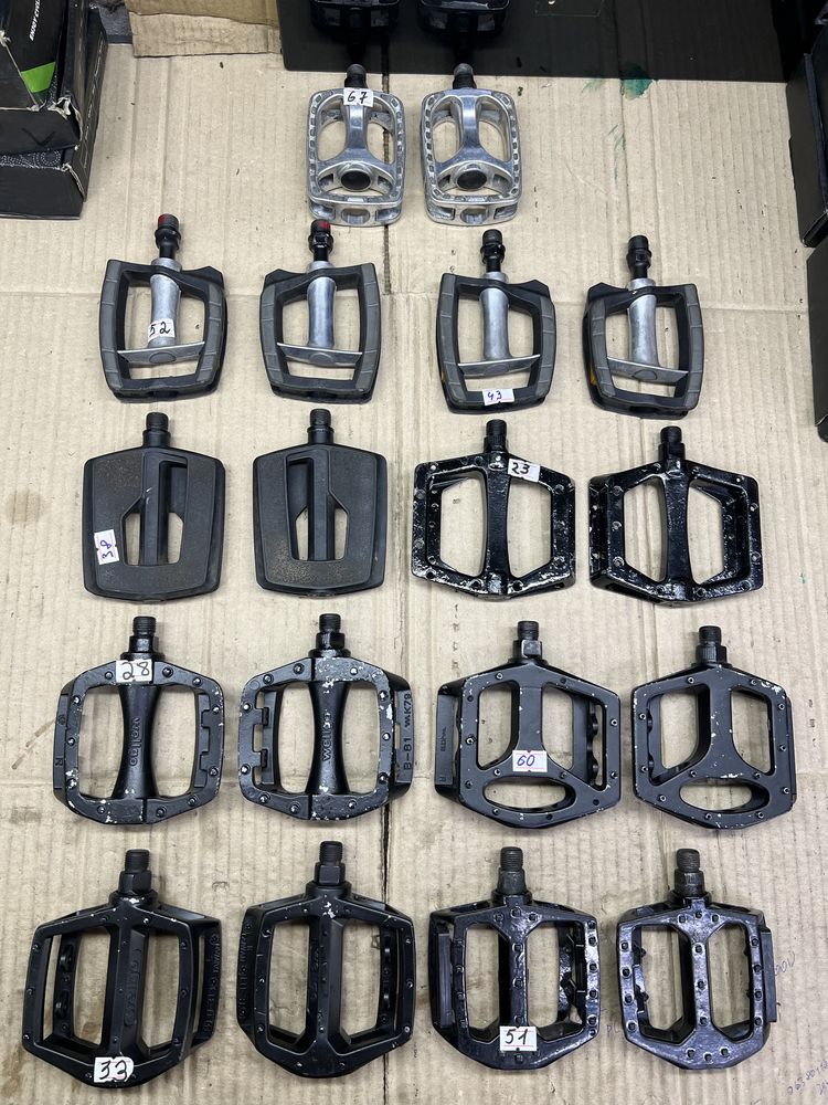 Продам вело пелали,топталки Shimano/Cube/Bulls/Welgo