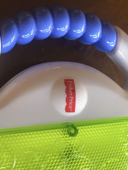 Piano de mao da marca Fisher Price