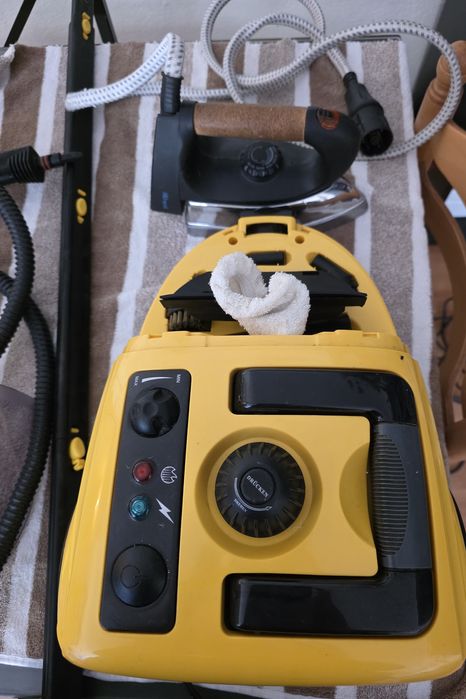 Vaporetto Royal - Limpador a Vapor com Ferro de engomar