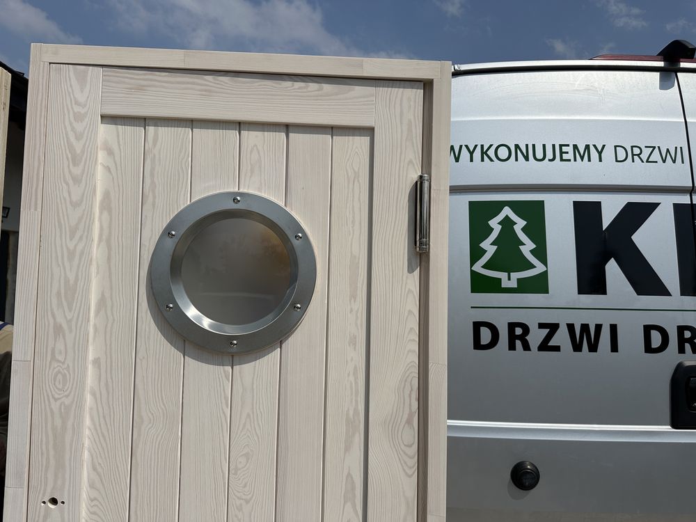 Drzwi drewniane wahadłowe OD RĘKI bielone,czarne,białe CAŁA POLSKA