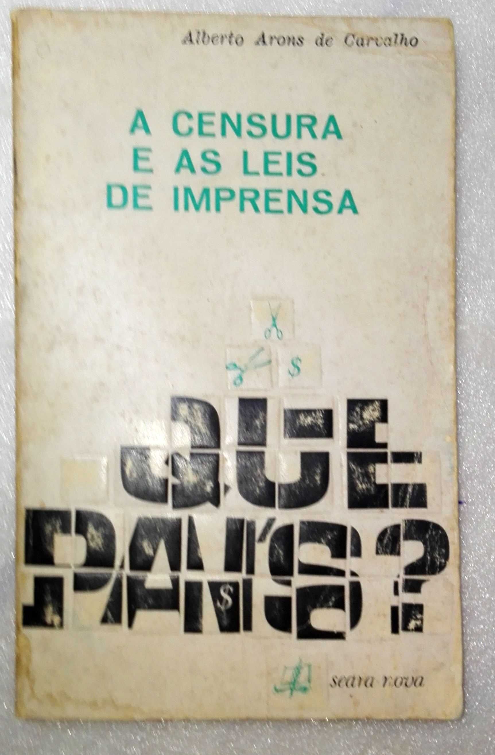 Livro Que Pais? - A Censura e as Leis de Imprensa